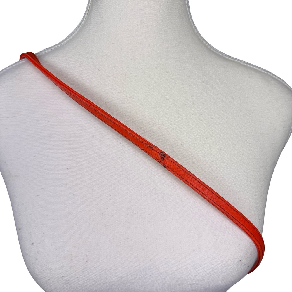 Rebecca Minkoff Red Leather Triple Zip Crossbody Bag Small Rock n‎ Roll Biker - Picture 16 of 16